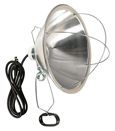Lámpara De Abrazadera 166sw 10 Pulgadas Reflector Y Bu...