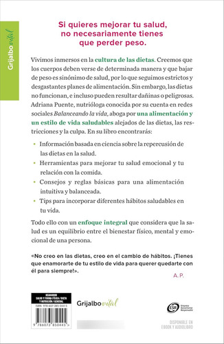 Balanceando La Vida - Adriana Puente - Original