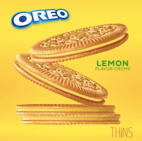 Oreo Thins Lemon Creme Cookies, Family Size, 11.78oz