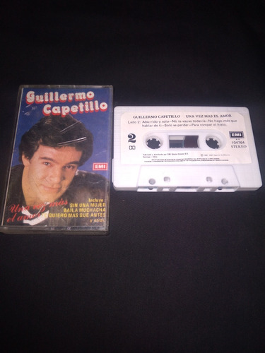 Cassette Guillermo Capetillo, Una Vez Mas El Amor