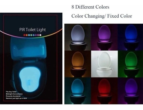 A W 2pcs Lámpara Led Luz Nocturna Sanitario Toilet Inodoro