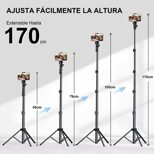 Retractable TriPod Selfie Stick Bluetooth TriPod For Phone
