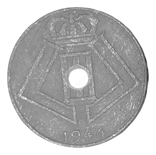  Moneda Belgica W W I I Ocupacion Alemana 1944 10 Centimes