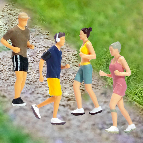 Modelos De Personas Diy Hecho A Mano 1:87 Figuras Para