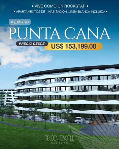 Proyecto De Apartamentos En Bávaro  Punta Cana  República Dominicana (1083-84)