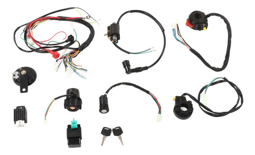 Kit De Arnés De Cableado Del Motor, Arranque Eléctrico, Alto