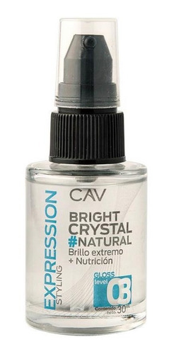 Serum Bright Cristal Con Brillo Y Protector Termicox30ml Cav