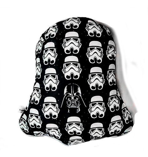 Imagen 2 de 2 de Cojín Con Forma Marca Orbelane Modelo Darth Vader