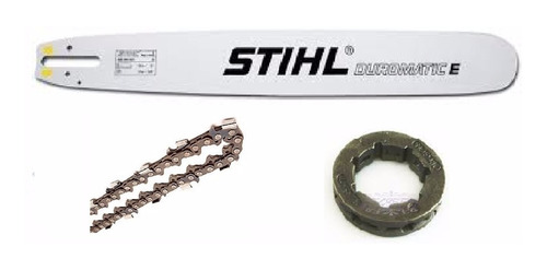Espada 4 cadenas adecuado para Stihl MS 381 MS 382 75 cm 3/8" 98 TG 1,6 mm Chain 