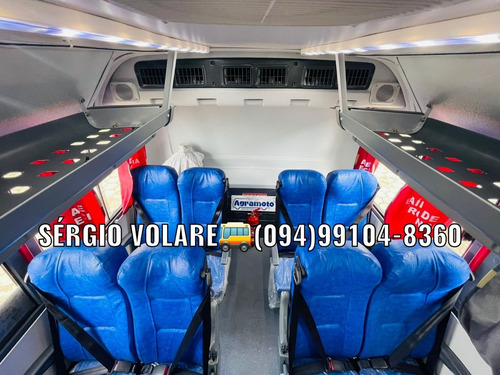 Imagem 11 de 15 de Micro Ônibus Volare New Attack 8 Tração 4x4 Cor Prata 2022