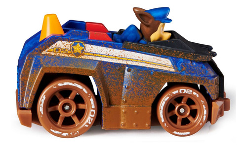 Imagen 3 de 5 de Set De 3 Autos Metálicos Marshall, Chase Y Skye Paw Patrol.