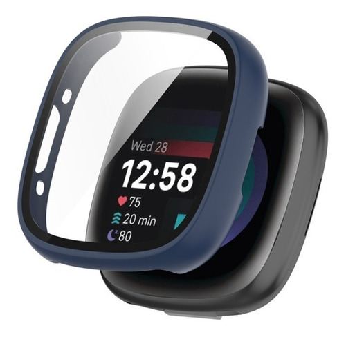 Funda Para Fitbit Versa 4 O Sense 2 Protector De Pantalla