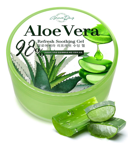 Graceday Aloe Vera Refresh Gel Calmante Hidratante Al 98%