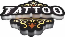 Comprar Cartel Luminoso Tatoo Piercing, Súper Luminoso