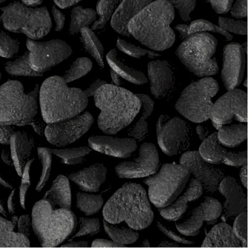 Sprinkles Confetti San Valentin Corazon Negro 50grs Granill