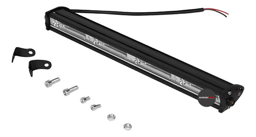 Barra Led Slim Dual 35cm 144w Con Fijo Y Strobo
