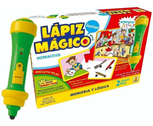 Juego Lapiz Magico Memoria Y Logica Educativo Interactivo