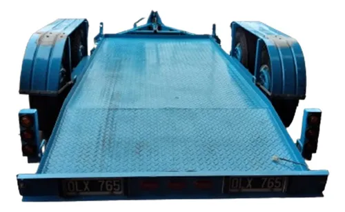Trailer Usado Minicargador Autoelevador 4 Ton. Frenos Patent