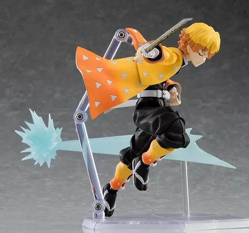 Boneco Articulado - Demon Slayer - Zenitsu Agatsuma - Amarelo - Candide