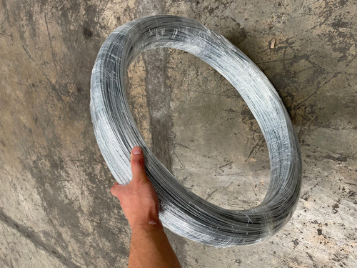Alambre Galvanizado Cal. 18 Rollo De 25kg