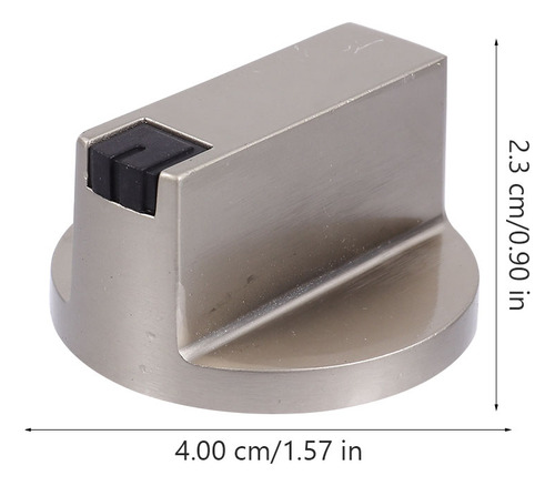 Estufa De Gas De Metal Con Perillas De Encendido Y Apagado (