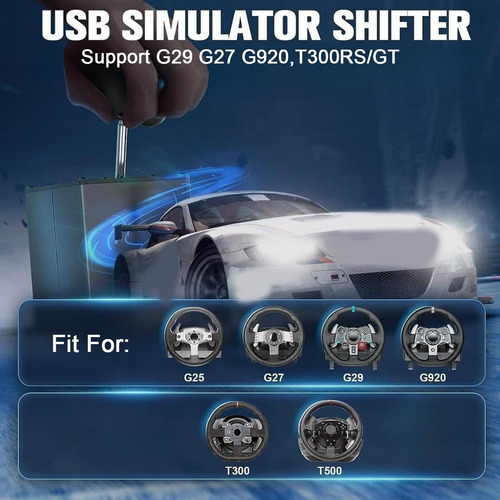 Pc Usb Racing Game Simulator Shifter Compatible With Lo Gite