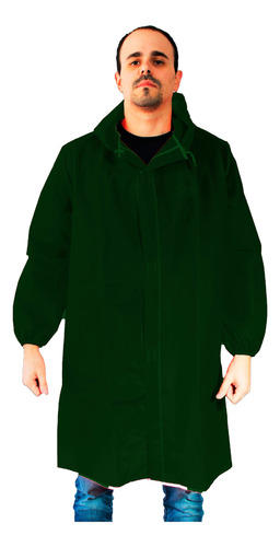 Piloto Lluvia Poncho Impermeable Plegable Capucha Y Mangas