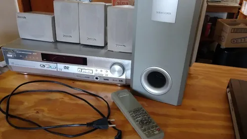 Home Theater Panasonic Sa-ht75 Completo | MercadoLivre