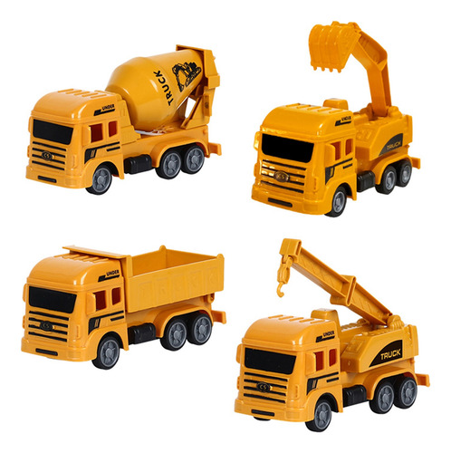 Set De Juego Para Vehículos De Construcción N Kids Excavator