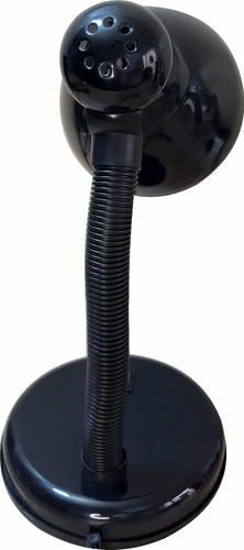 Imagen 3 de 9 de Lampara Escritorio Mesa Cuello Flexible Color De La Estructura Base Fija Negra