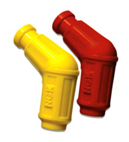 Imagen 1 de 6 de Capuchon Bujia Moto Cg Color Rojo