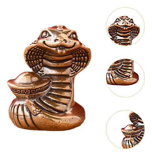 Miniestatuilla De Serpiente Con Forma De Animal Para Decorac