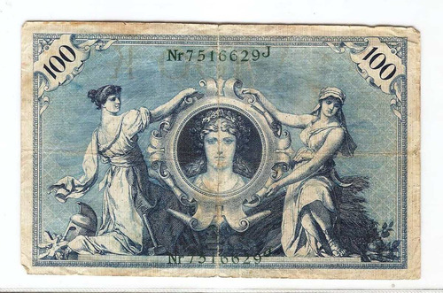 Antiguo Billete Alemán 50.000 Marcos De 1922