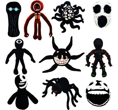 Doors Plush, Juego De Terror De Monstruos Doors Plush, Diez