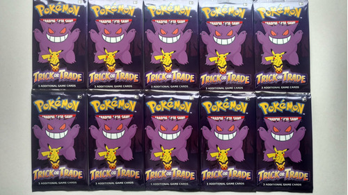 Pokemon Tcg Halloween Trick Or Trade 10 Boosters - 30 Cartas