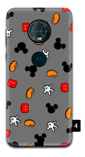Imagen 7 de 10 de Case Rudo Mickey Mouse Moto One Vision/ One Accion