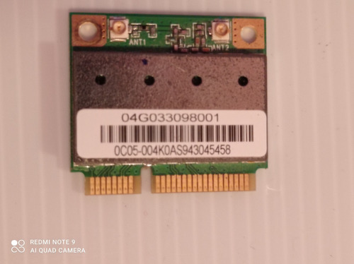 Tarjeta Wireless Wifi Atheros Ar5b95 Se Quito De Asus (Usado)