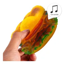 Comprar Juguete Chillón Para Perro Hamburguesa Huppy De Goma Sonido