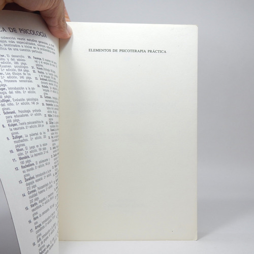 Elementos De Psicoterapia Práctic F Künkel Herder 1981 Ce1