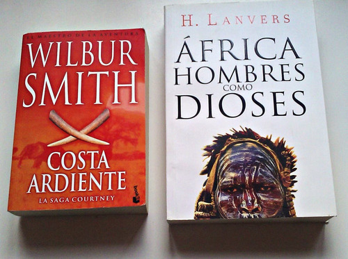 Lote 2 Libros De Aventura - H. Lanvers + Wilbur Smith
