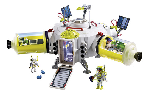 Playmobil 9487 Estacion De Marte Original Intek Blanco