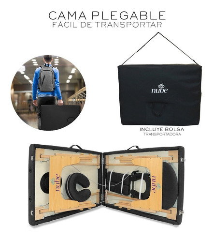 Nube Plegable - Negro