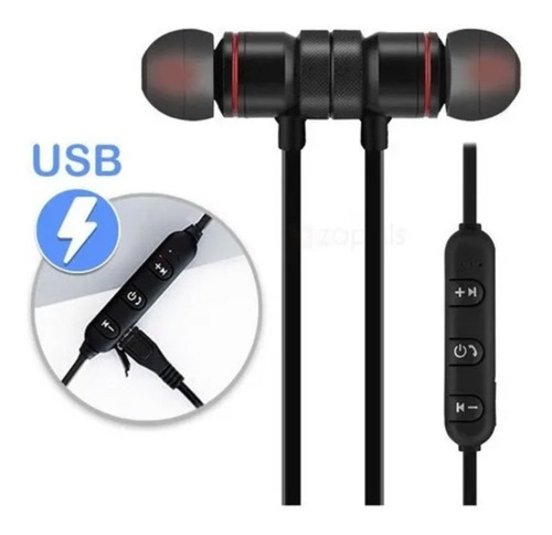 Audífono Bluetooth V4.2 M5 Deportivos Magnéticos