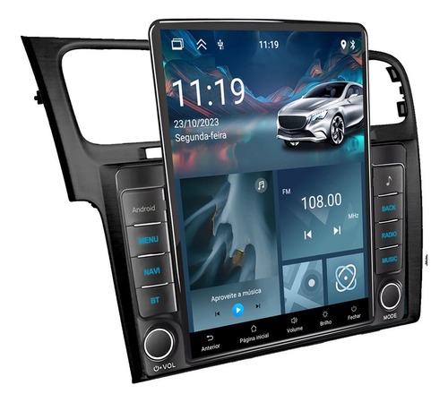 Central Multimidia Tesla Golf Mk7 Android 2gb 32gb Carplay