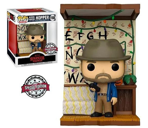 Funko Pop Stranger Things Hopper Byers House 1188