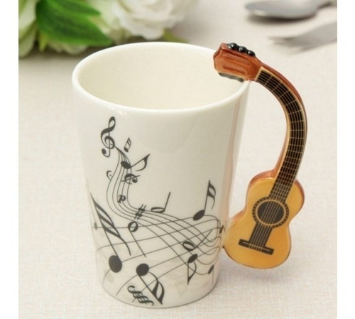 Imagen 2 de 2 de Taza Guitarra Acústica