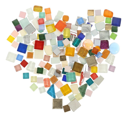 Azulejos De Mosaico Cristal Irregular, Color Mixto
