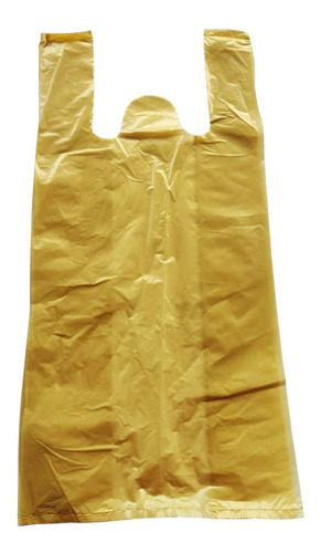Sacola Reforçada Média 40x50 Amarelo Gerplás - C/3kg (1pct)