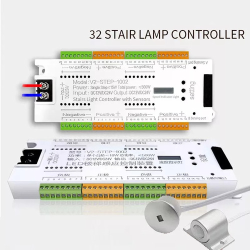 Tira De Luz Led Con Sensor De Movimiento Para Escaleras 32