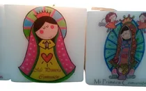 Comprar 10 Unid Comunion, Bautismos, Souvenirs Vela Perfumada 5x5 Cm